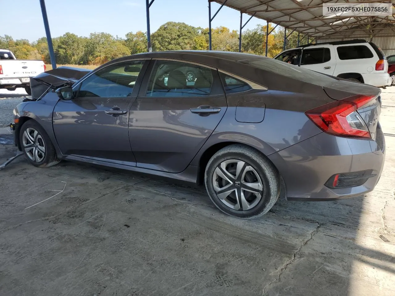 2017 Honda Civic Lx VIN: 19XFC2F5XHE075856 Lot: 78301034