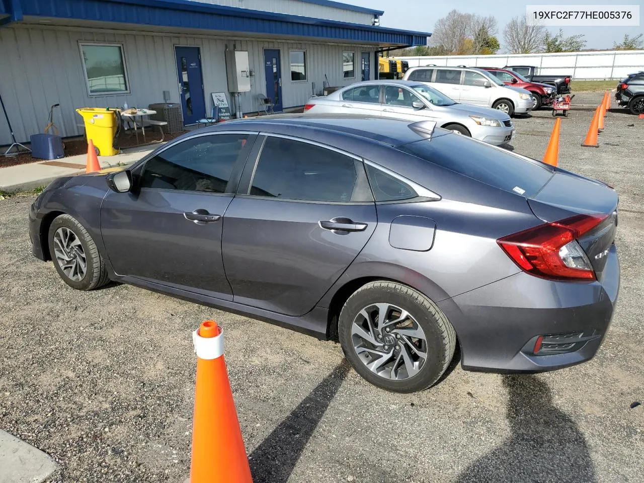 2017 Honda Civic Ex VIN: 19XFC2F77HE005376 Lot: 78458284