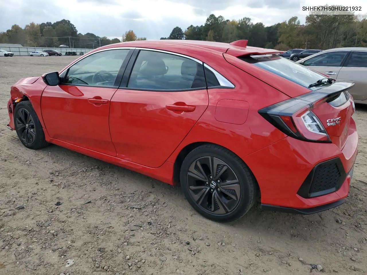 2017 Honda Civic Ex VIN: SHHFK7H50HU221932 Lot: 78695214