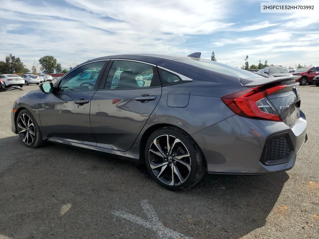 2017 Honda Civic Si VIN: 2HGFC1E52HH703992 Lot: 78713164