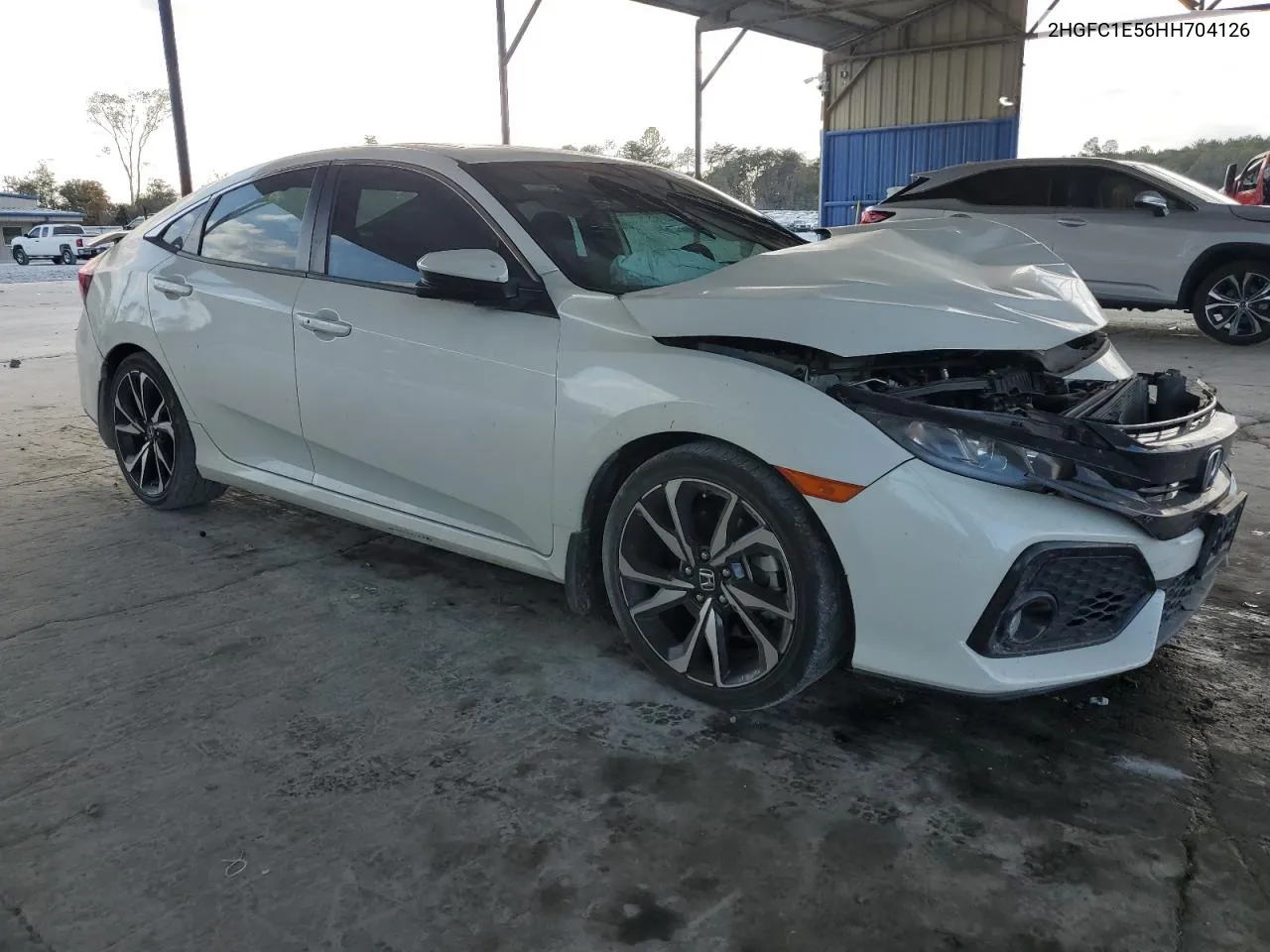 2017 Honda Civic Si VIN: 2HGFC1E56HH704126 Lot: 78745644