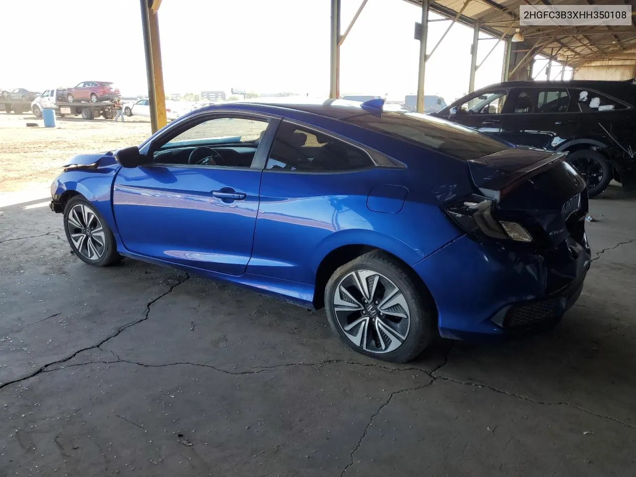 2017 Honda Civic Ex VIN: 2HGFC3B3XHH350108 Lot: 78754704