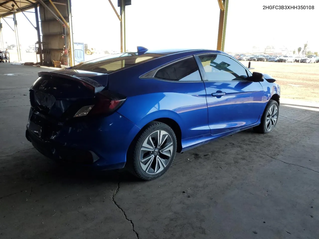 2017 Honda Civic Ex VIN: 2HGFC3B3XHH350108 Lot: 78754704