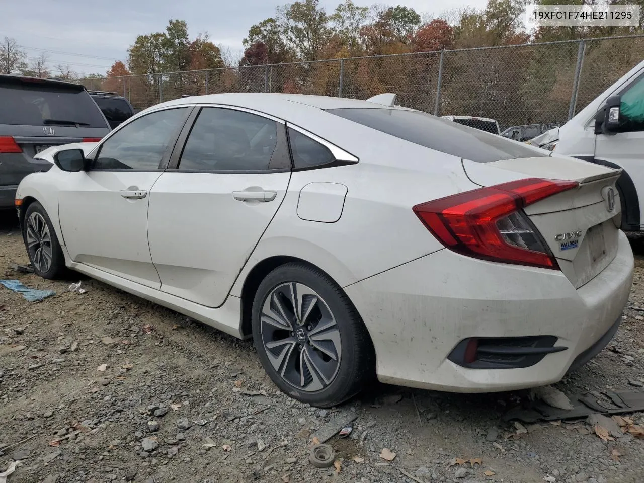 2017 Honda Civic Exl VIN: 19XFC1F74HE211295 Lot: 78767724