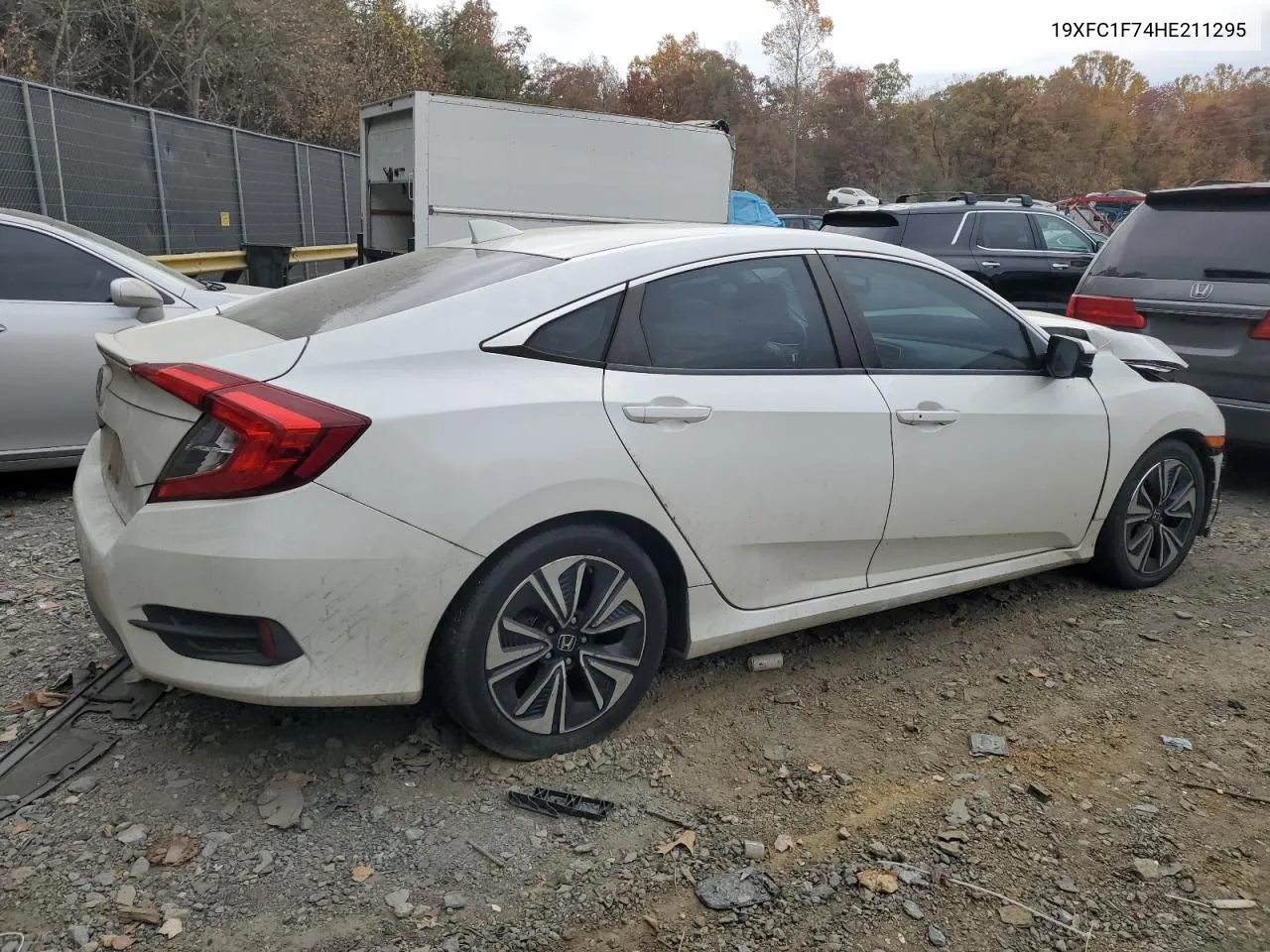 2017 Honda Civic Exl VIN: 19XFC1F74HE211295 Lot: 78767724