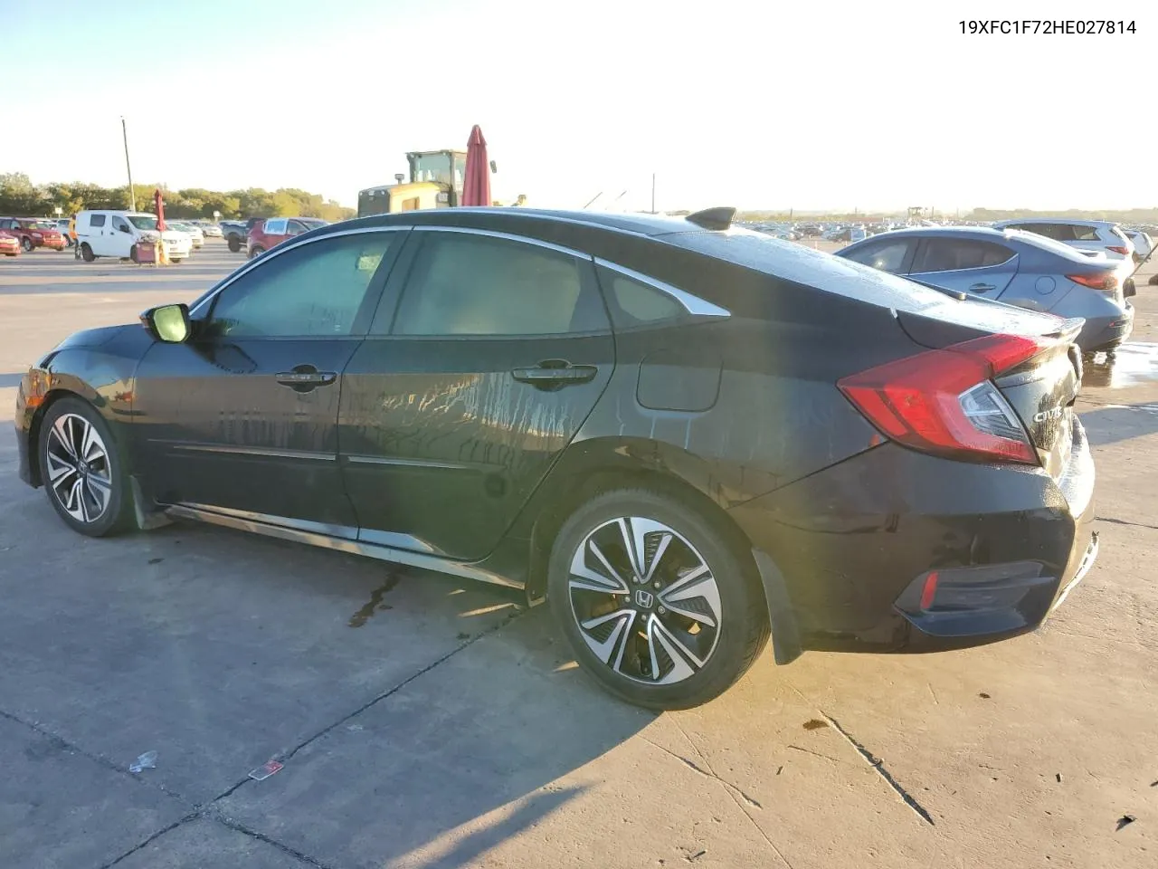 2017 Honda Civic Exl VIN: 19XFC1F72HE027814 Lot: 78867194