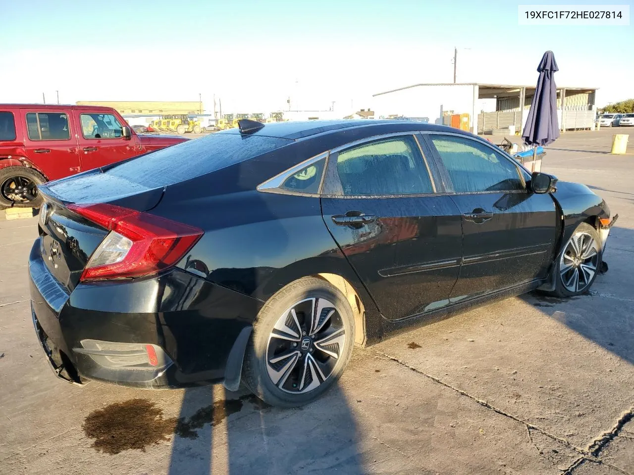 2017 Honda Civic Exl VIN: 19XFC1F72HE027814 Lot: 78867194