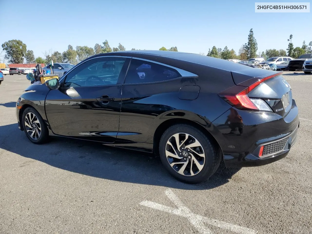 2017 Honda Civic Lx VIN: 2HGFC4B51HH306571 Lot: 78948384