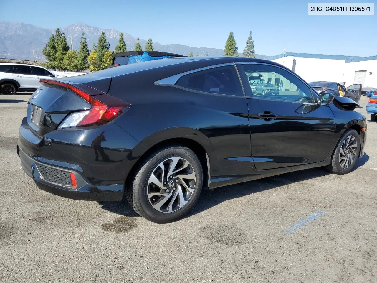 2017 Honda Civic Lx VIN: 2HGFC4B51HH306571 Lot: 78948384