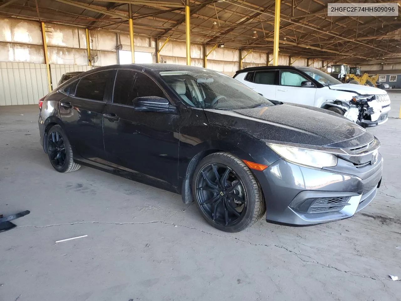 2017 Honda Civic Ex VIN: 2HGFC2F74HH509096 Lot: 79143374