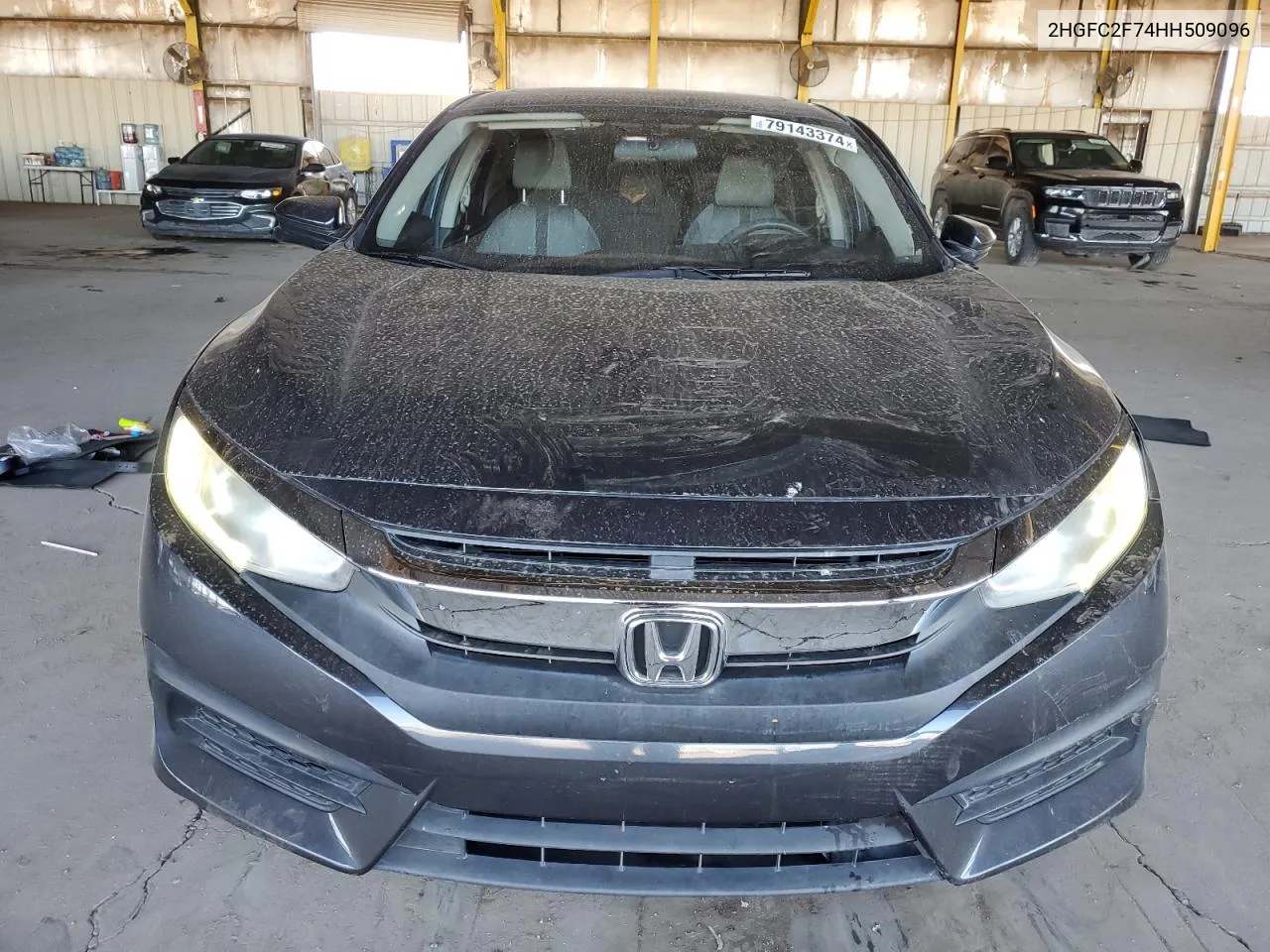 2017 Honda Civic Ex VIN: 2HGFC2F74HH509096 Lot: 79143374