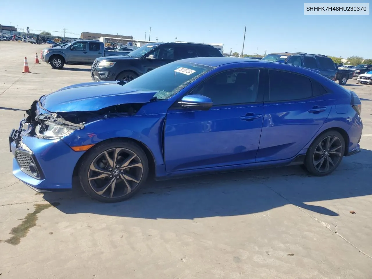 2017 Honda Civic Sport VIN: SHHFK7H48HU230370 Lot: 79220734