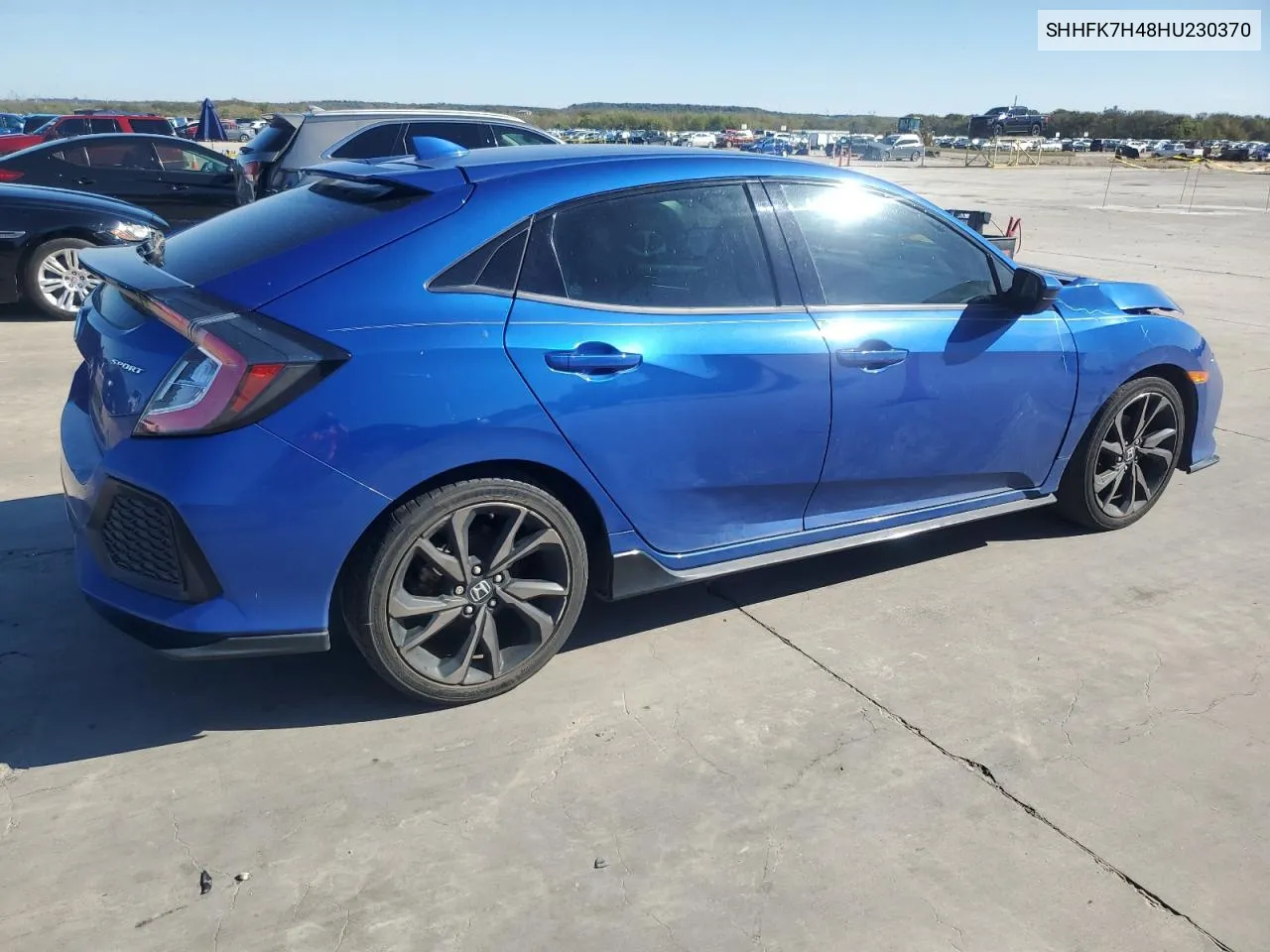 2017 Honda Civic Sport VIN: SHHFK7H48HU230370 Lot: 79220734