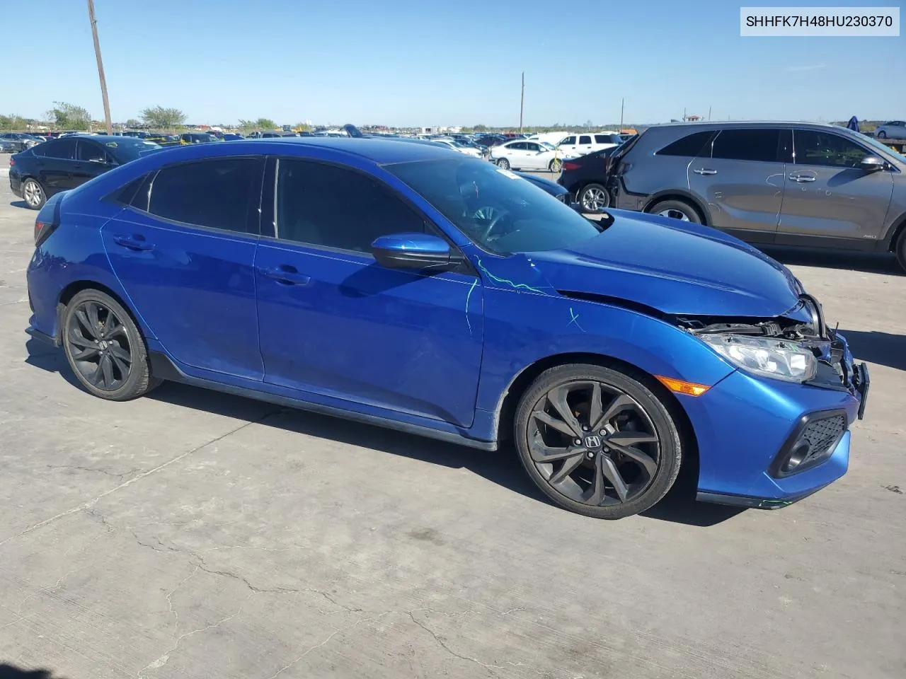 2017 Honda Civic Sport VIN: SHHFK7H48HU230370 Lot: 79220734