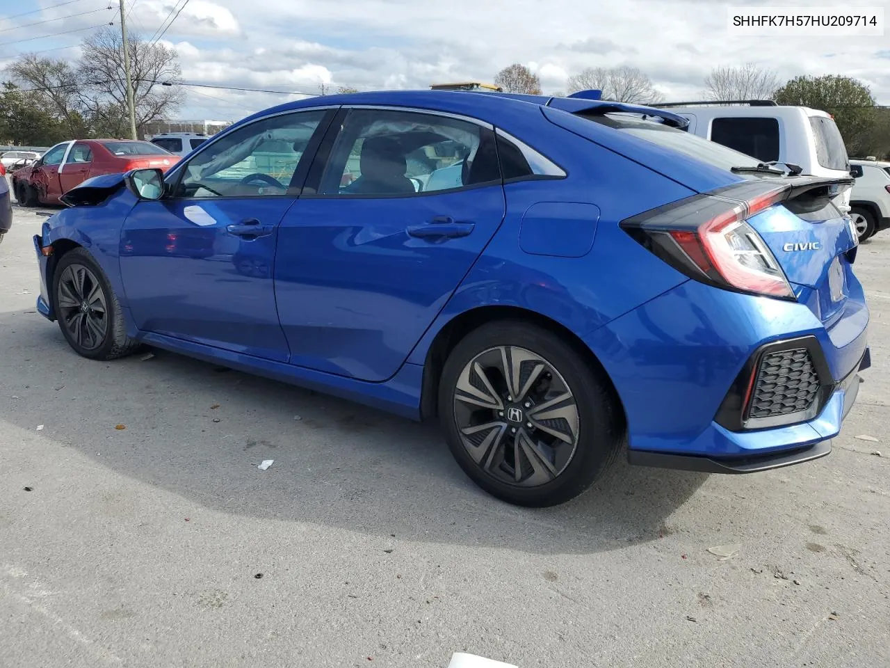 2017 Honda Civic Ex VIN: SHHFK7H57HU209714 Lot: 79257304