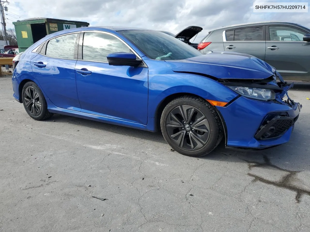 2017 Honda Civic Ex VIN: SHHFK7H57HU209714 Lot: 79257304