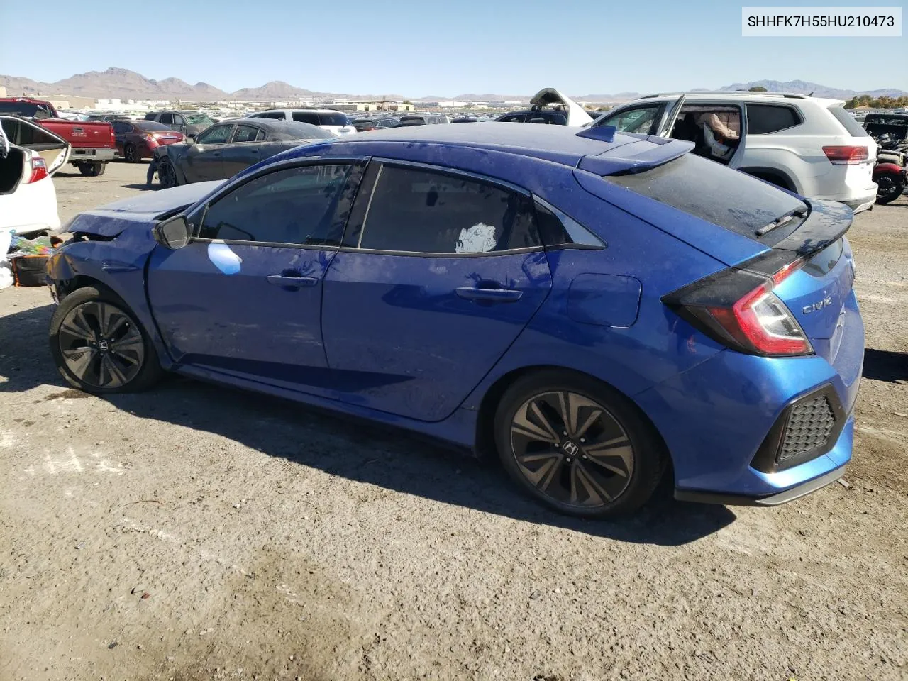 2017 Honda Civic Ex VIN: SHHFK7H55HU210473 Lot: 79290564