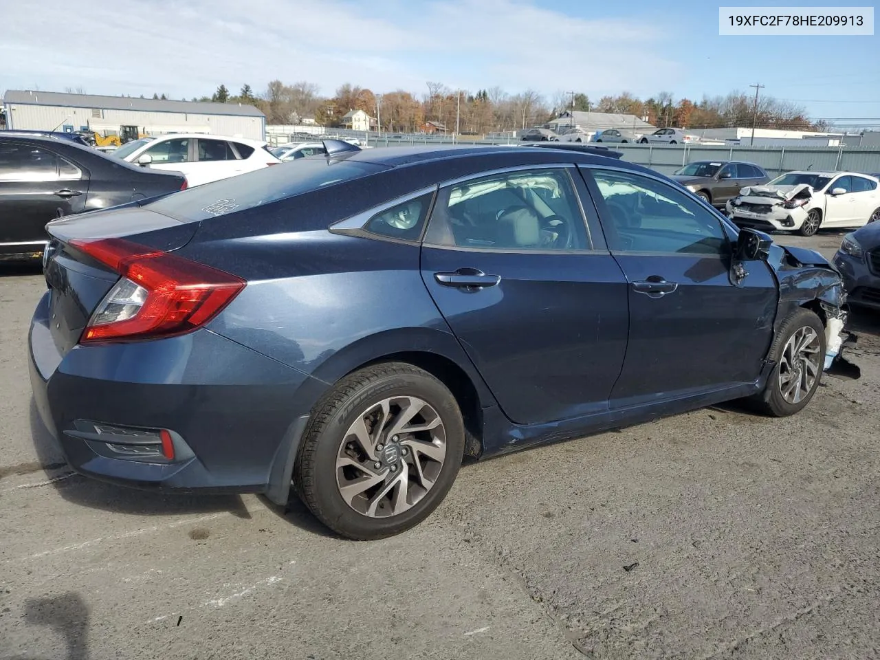 2017 Honda Civic Ex VIN: 19XFC2F78HE209913 Lot: 79303354