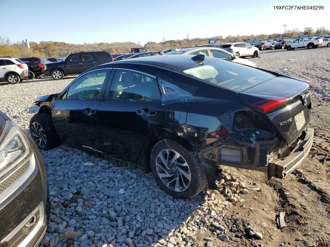 2017 Honda Civic Ex VIN: 19XFC2F76HE045299 Lot: 79309564