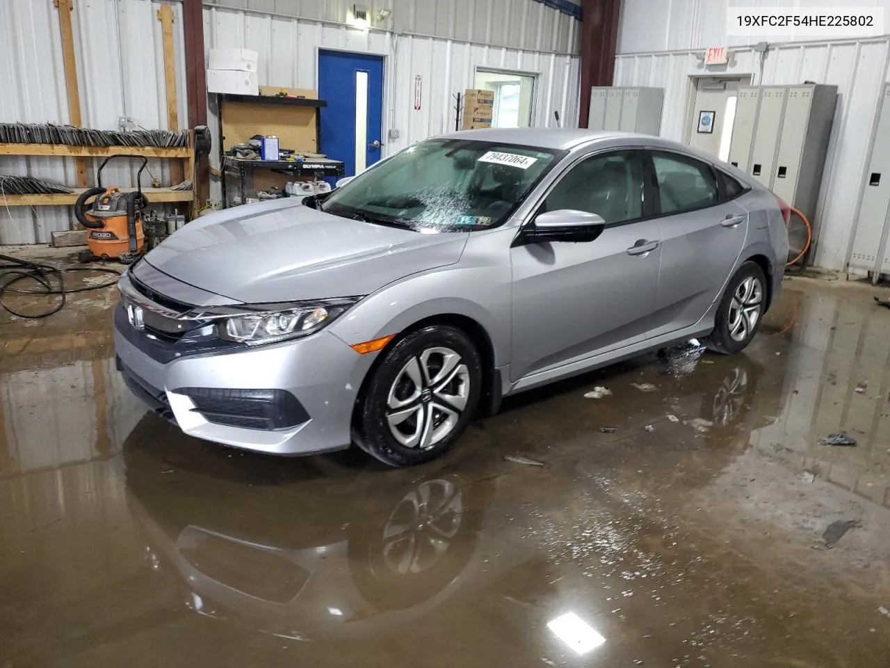 2017 Honda Civic Lx VIN: 19XFC2F54HE225802 Lot: 79437064