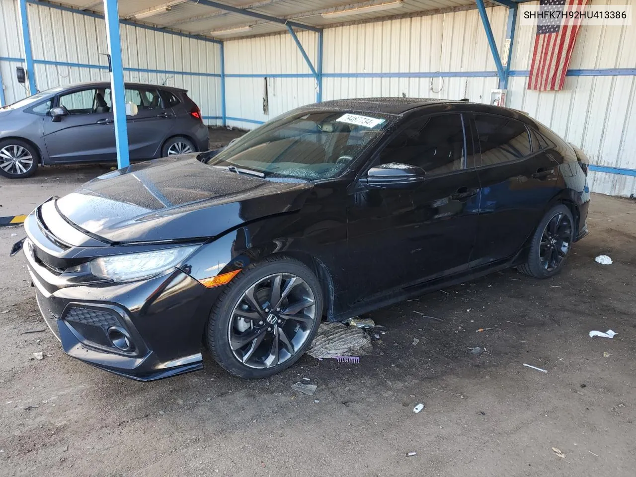 2017 Honda Civic Sport Touring VIN: SHHFK7H92HU413386 Lot: 79467734