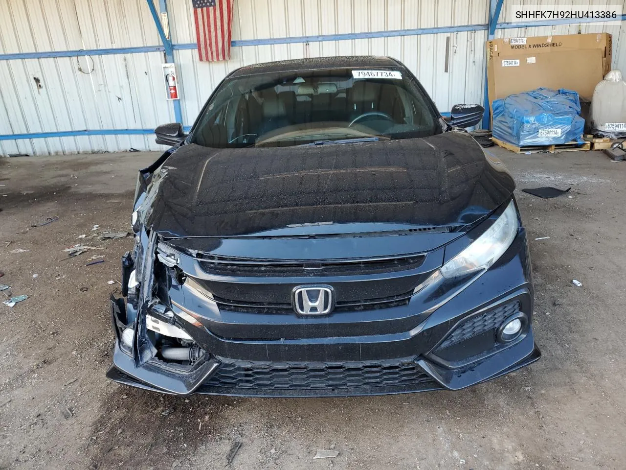 2017 Honda Civic Sport Touring VIN: SHHFK7H92HU413386 Lot: 79467734