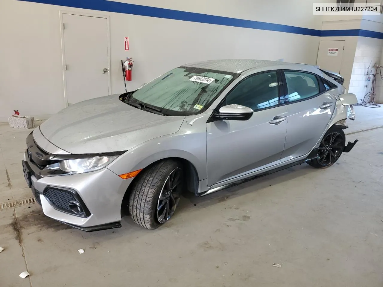 2017 Honda Civic Sport VIN: SHHFK7H49HU227204 Lot: 79503034