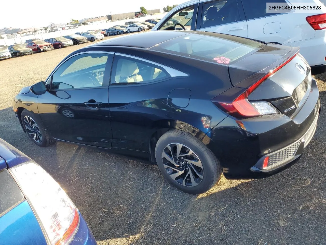 2017 Honda Civic Lx VIN: 2HGFC4B06HH306828 Lot: 79515894