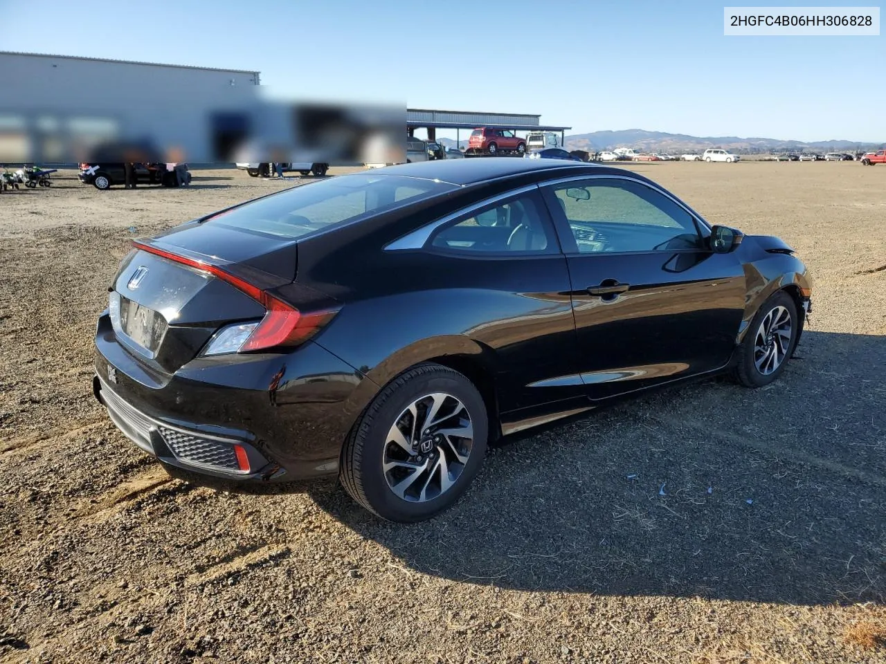 2017 Honda Civic Lx VIN: 2HGFC4B06HH306828 Lot: 79515894