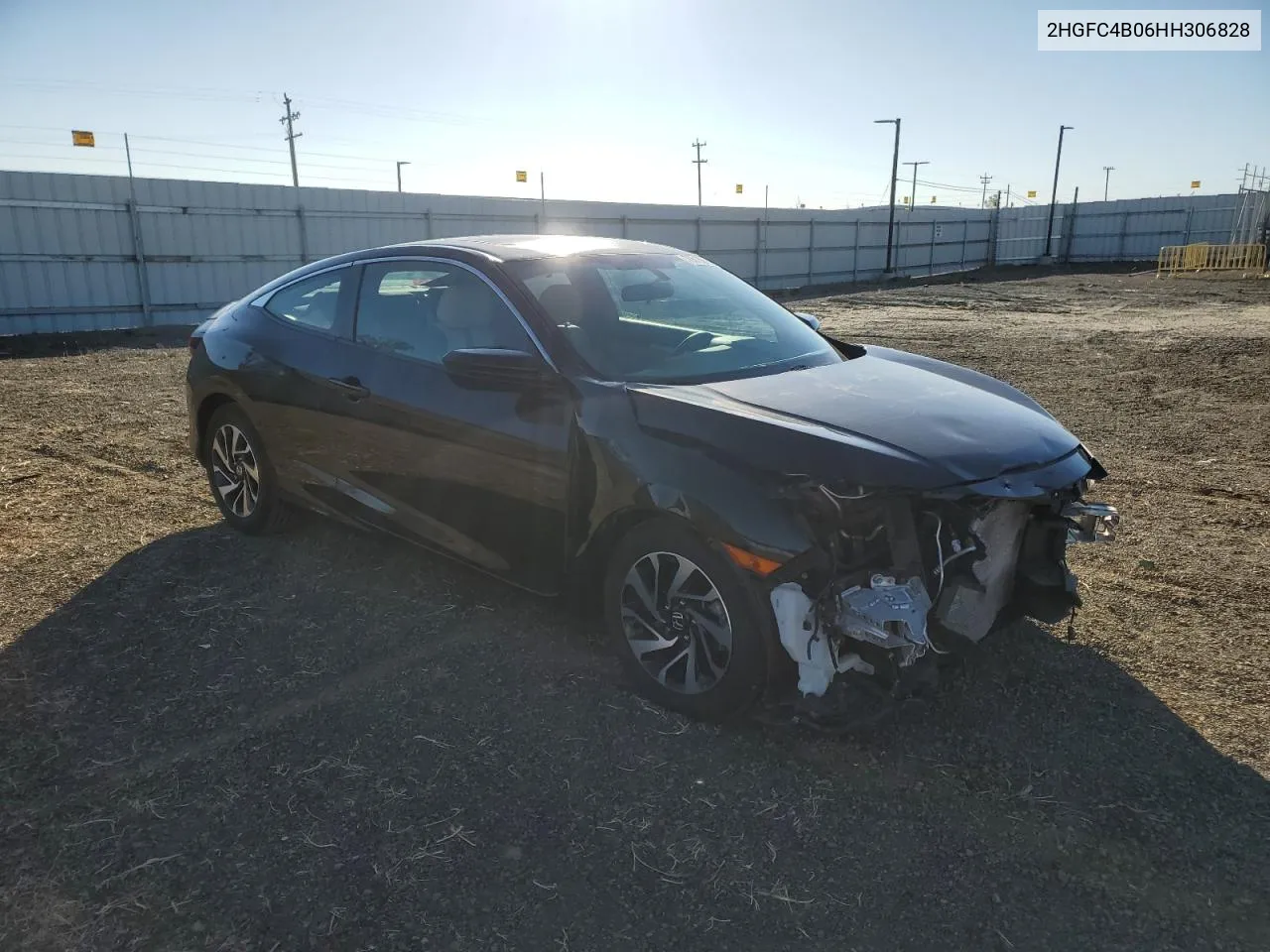 2017 Honda Civic Lx VIN: 2HGFC4B06HH306828 Lot: 79515894