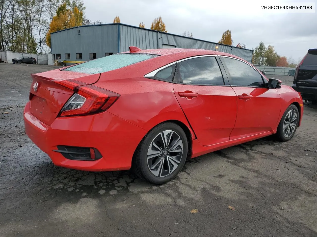 2017 Honda Civic Ex VIN: 2HGFC1F4XHH632188 Lot: 79520774