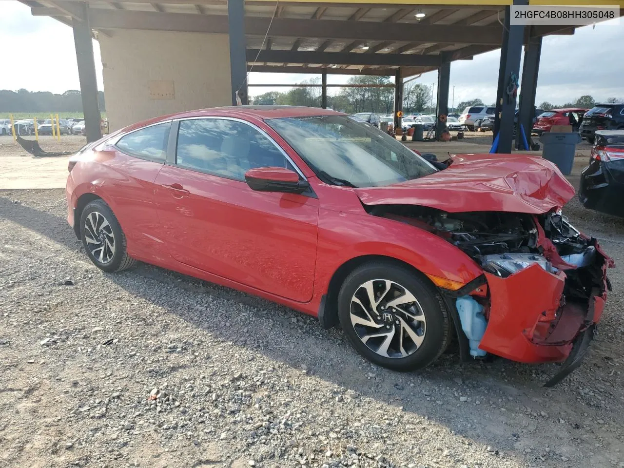 2017 Honda Civic Lx VIN: 2HGFC4B08HH305048 Lot: 79535834