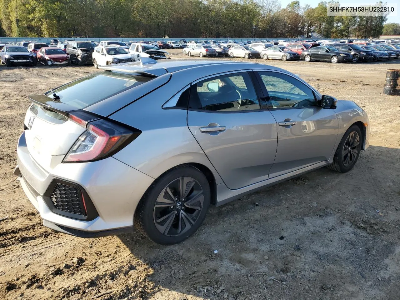 2017 Honda Civic Ex VIN: SHHFK7H58HU232810 Lot: 79560354