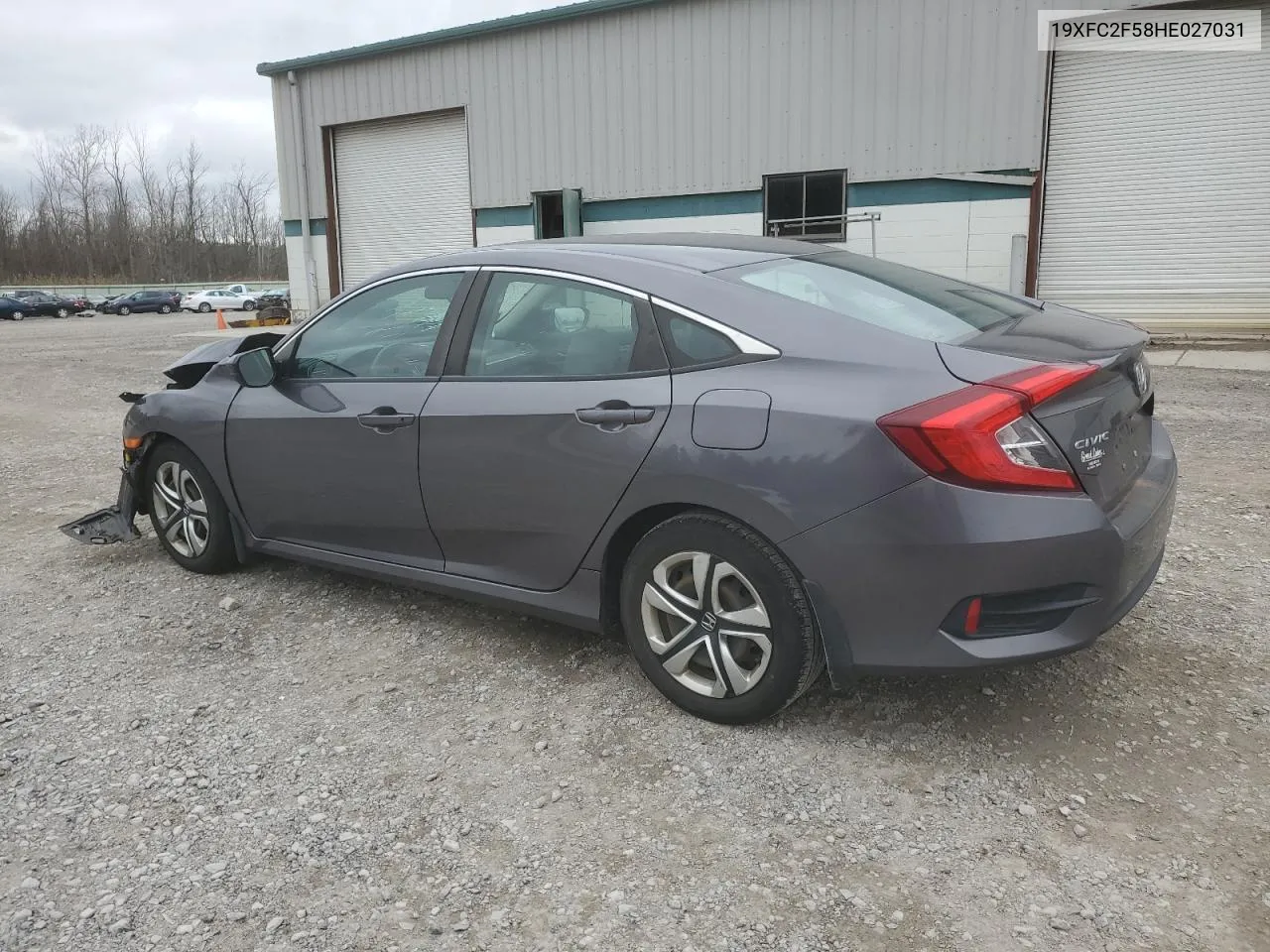 2017 Honda Civic Lx VIN: 19XFC2F58HE027031 Lot: 79695224