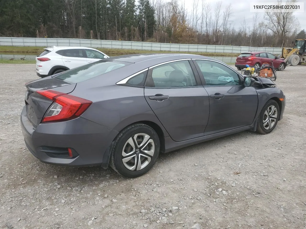 2017 Honda Civic Lx VIN: 19XFC2F58HE027031 Lot: 79695224