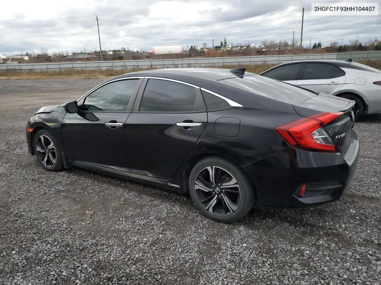 2017 Honda Civic Touring VIN: 2HGFC1F93HH104407 Lot: 79710264