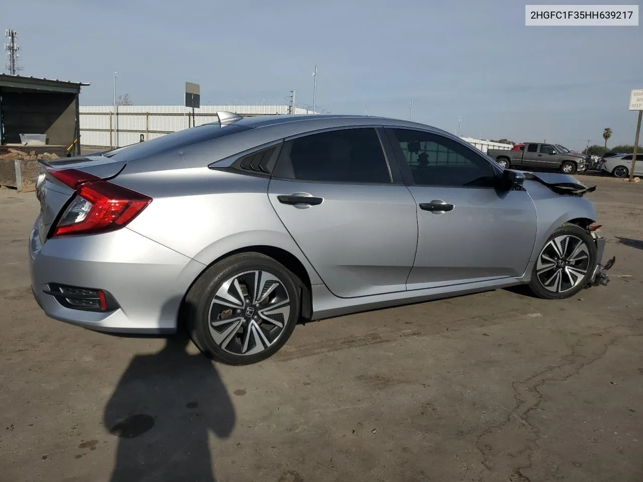 2017 Honda Civic Ex VIN: 2HGFC1F35HH639217 Lot: 79770484