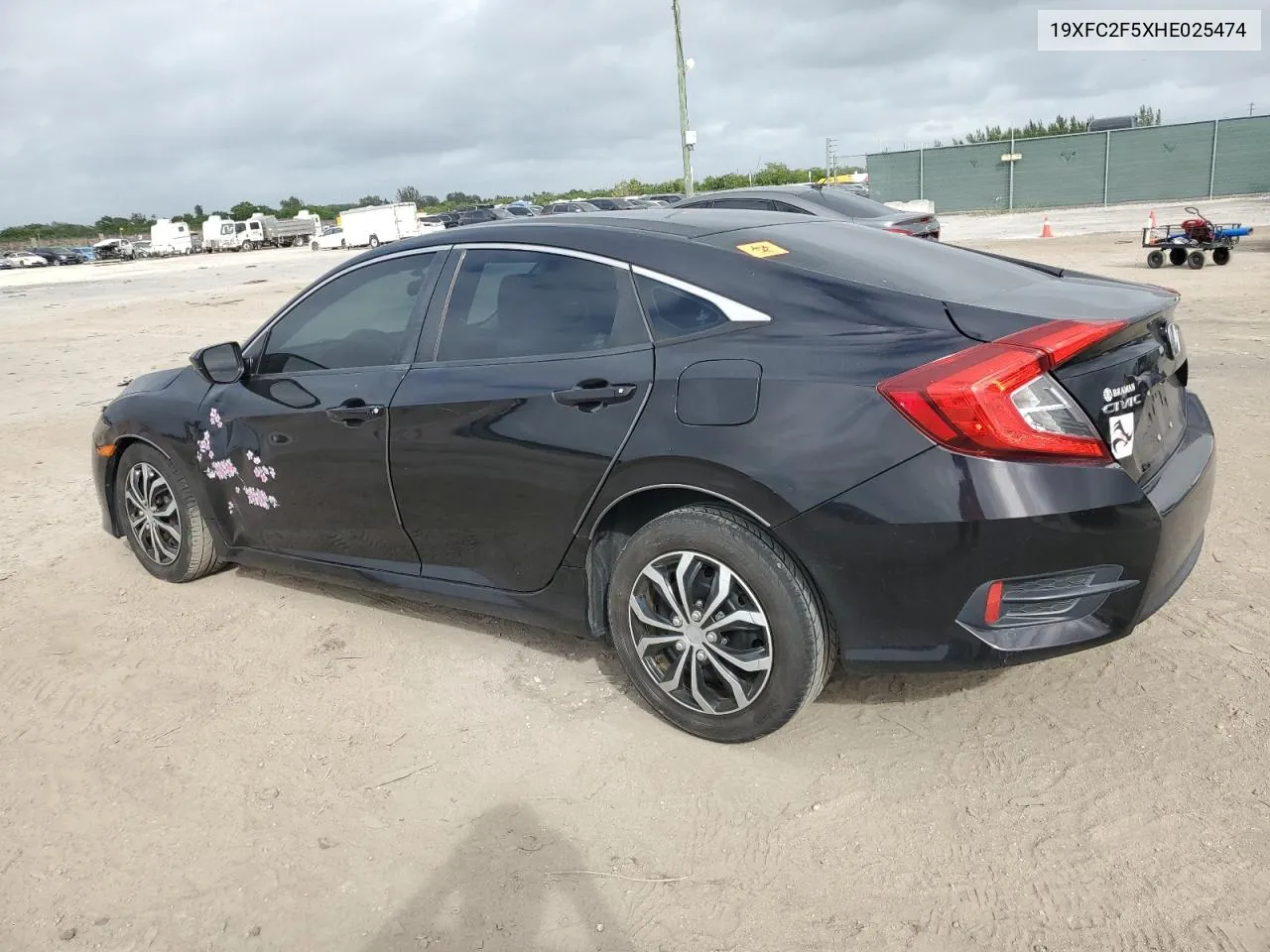 2017 Honda Civic Lx VIN: 19XFC2F5XHE025474 Lot: 79778244