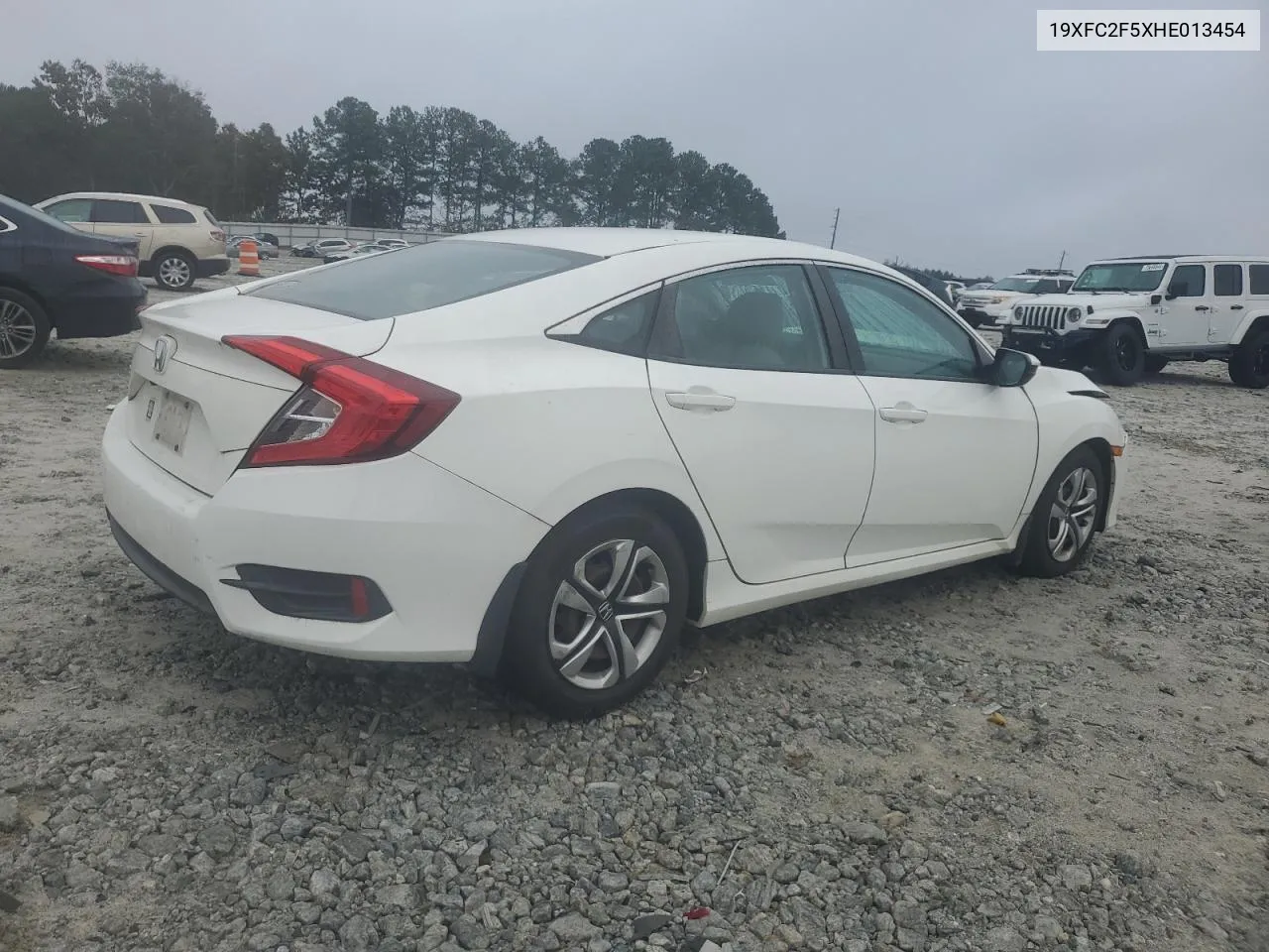 2017 Honda Civic Lx VIN: 19XFC2F5XHE013454 Lot: 79809124