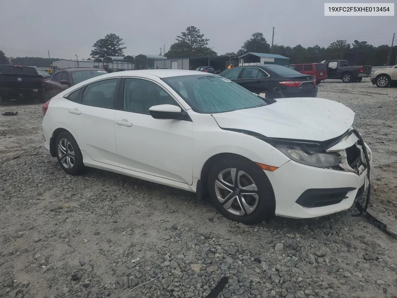 2017 Honda Civic Lx VIN: 19XFC2F5XHE013454 Lot: 79809124