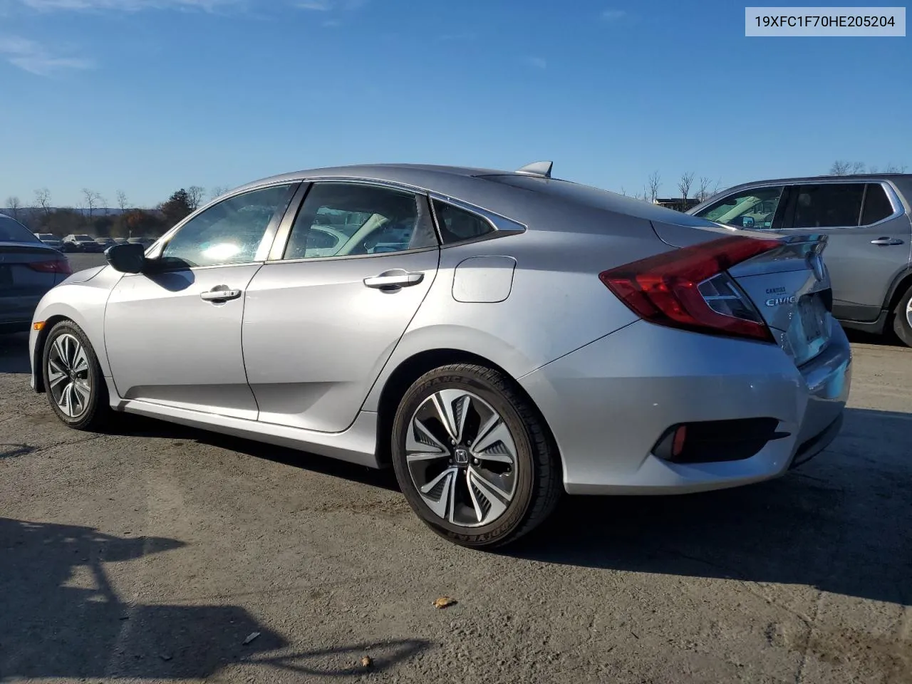 2017 Honda Civic Exl VIN: 19XFC1F70HE205204 Lot: 80000644