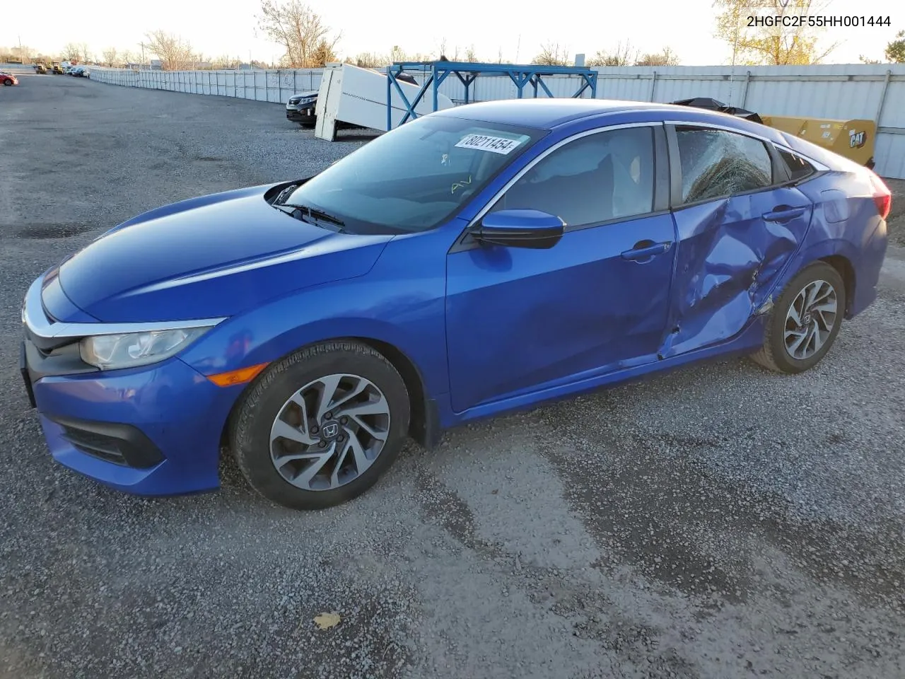 2017 Honda Civic Lx VIN: 2HGFC2F55HH001444 Lot: 80211454