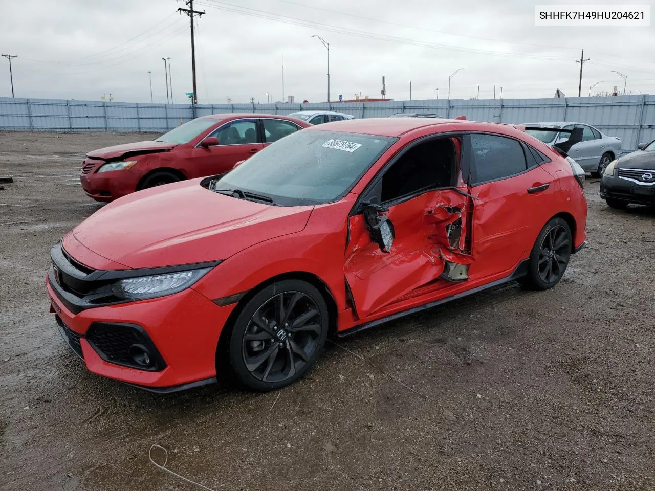 2017 Honda Civic Sport VIN: SHHFK7H49HU204621 Lot: 80679764