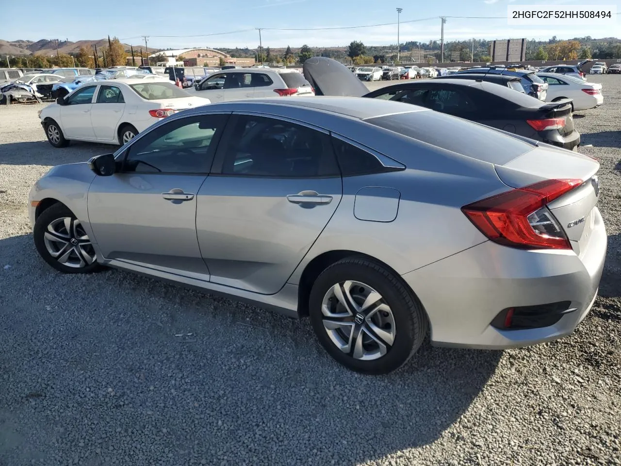 2HGFC2F52HH508494 2017 Honda Civic Lx