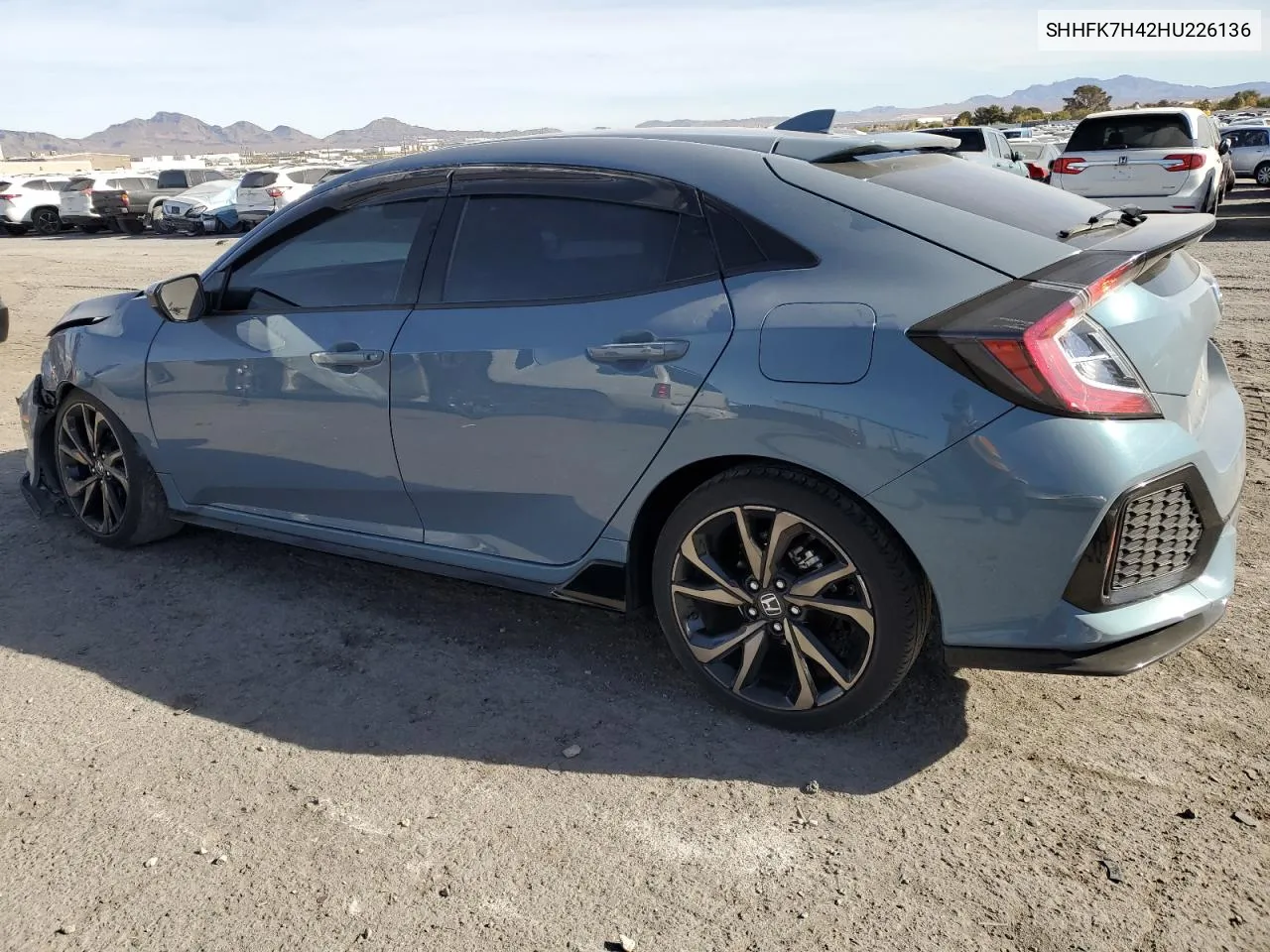 2017 Honda Civic Sport VIN: SHHFK7H42HU226136 Lot: 80707484