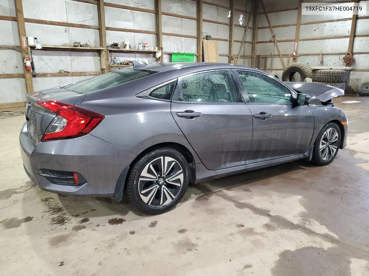 2017 Honda Civic Ex VIN: 19XFC1F37HE004719 Lot: 80728764