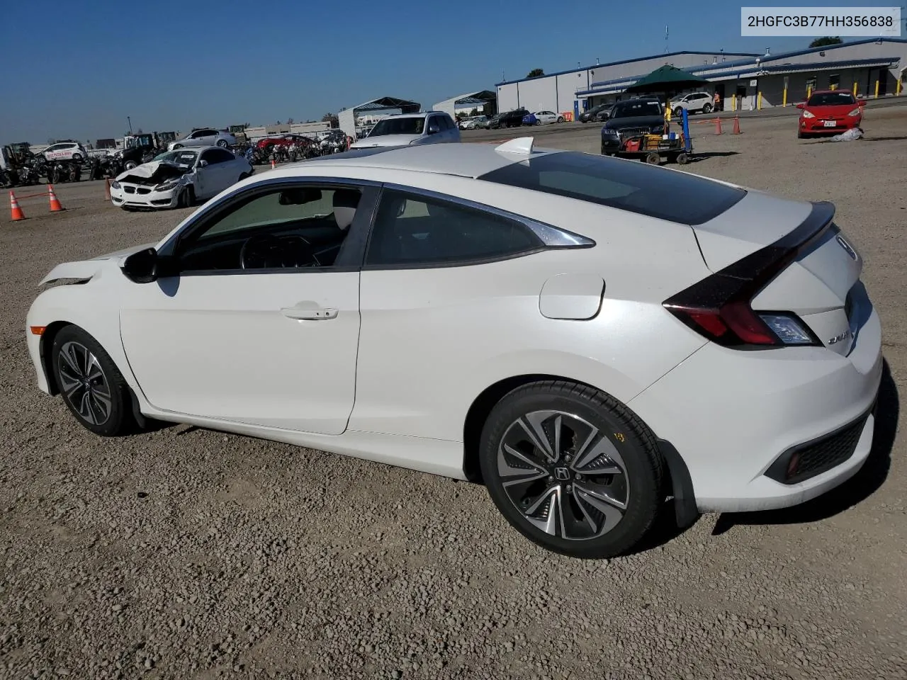 2017 Honda Civic Exl VIN: 2HGFC3B77HH356838 Lot: 80953074