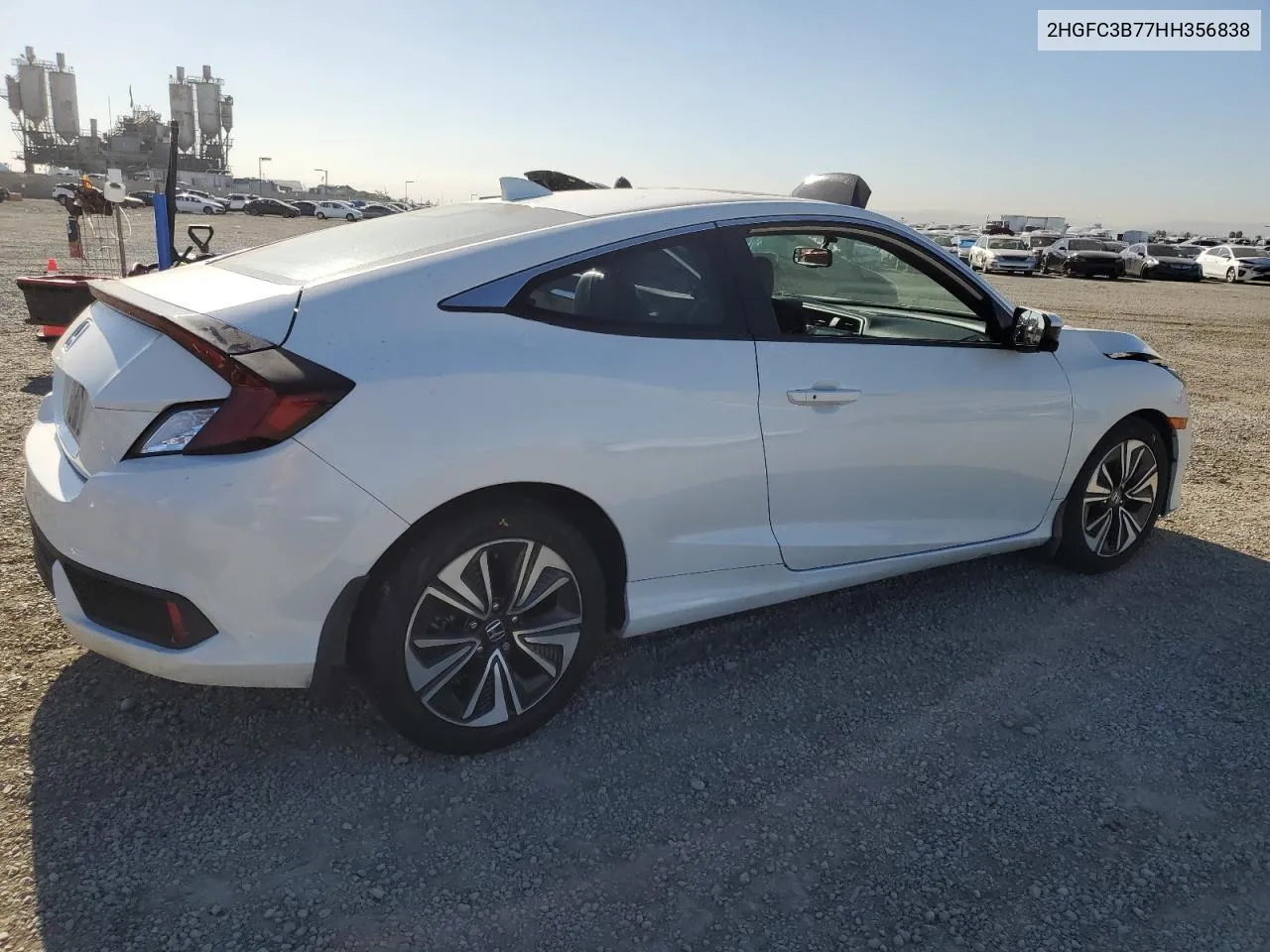 2017 Honda Civic Exl VIN: 2HGFC3B77HH356838 Lot: 80953074