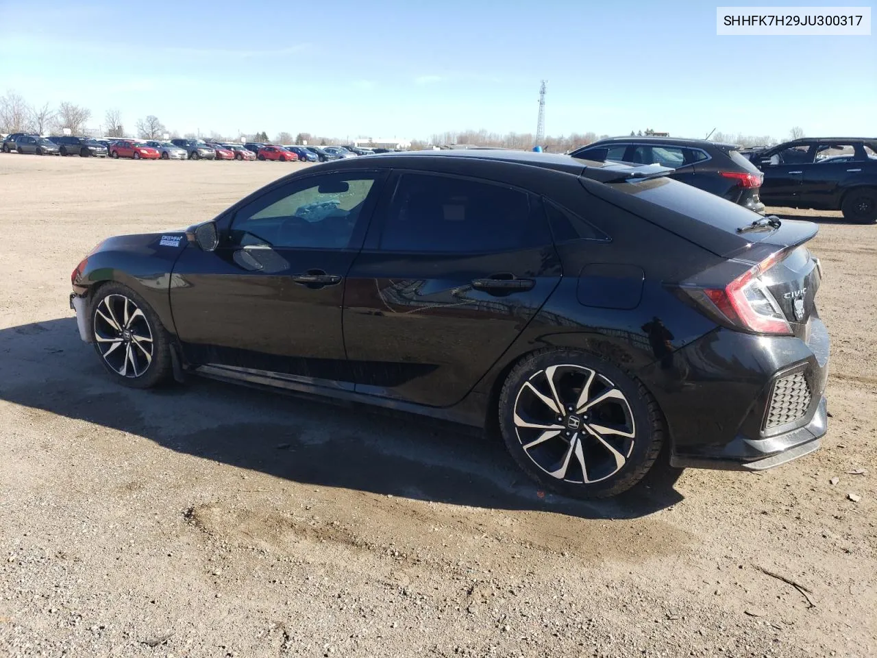 2018 Honda Civic Lx VIN: SHHFK7H29JU300317 Lot: 45880554