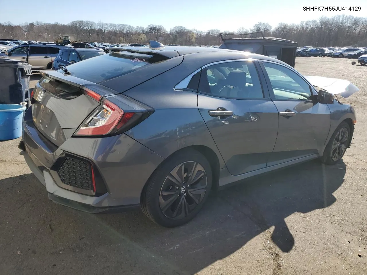 2018 Honda Civic Ex VIN: SHHFK7H55JU414129 Lot: 47413054